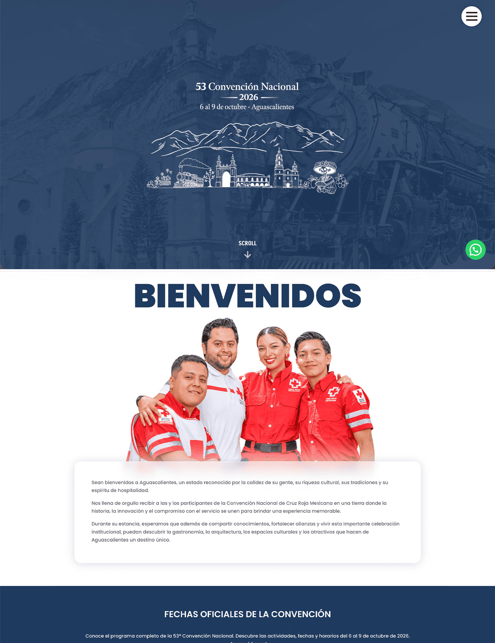 Sitio-web-Convención-Nacional-Cruz-Roja-Mexicana Cartel promocional de la carrera nacional ‘Todo México Salvando Vidas’ de la Cruz Roja Mexicana 2025, con diseño moderno en tonos rojo, blanco y negro. Incluye fotografías de corredores en acción, tipografía dinámica. El diseño integra elementos gráficos abstractos y logotipos de patrocinadores.